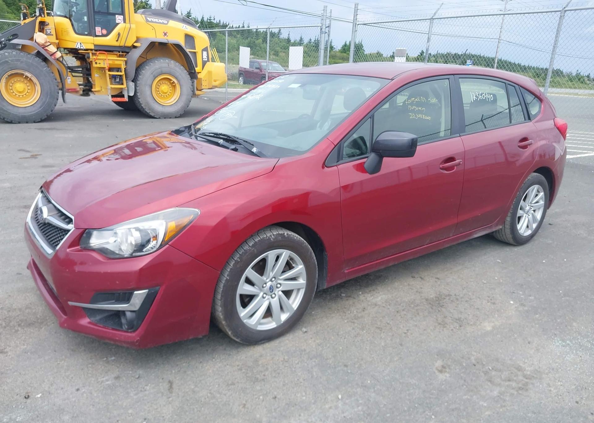 2016 SUBARU IMPREZA 2.0I TOURING PACKAGE