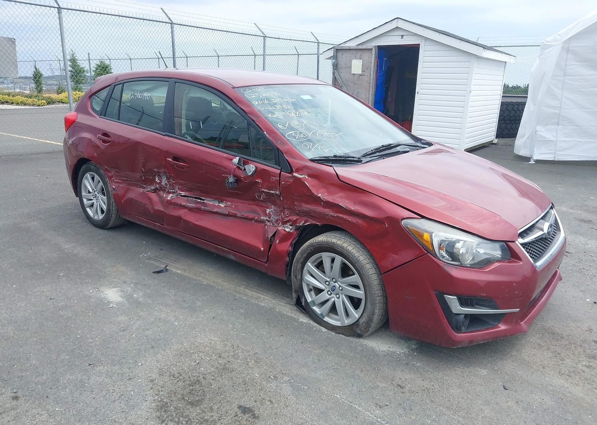 2016 SUBARU IMPREZA 2.0I TOURING PACKAGE