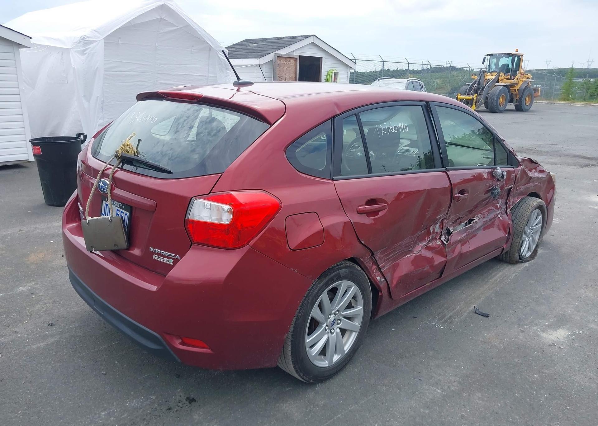 2016 SUBARU IMPREZA 2.0I TOURING PACKAGE