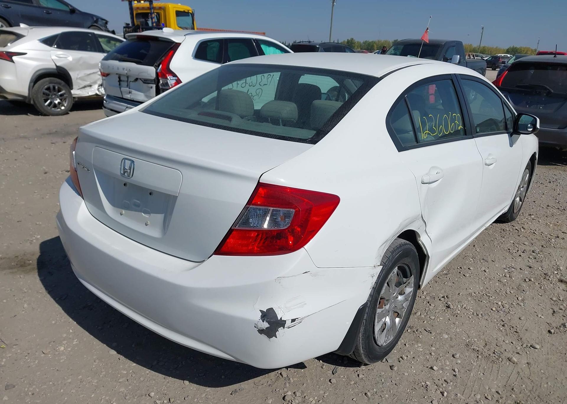 2012 HONDA CIVIC LX