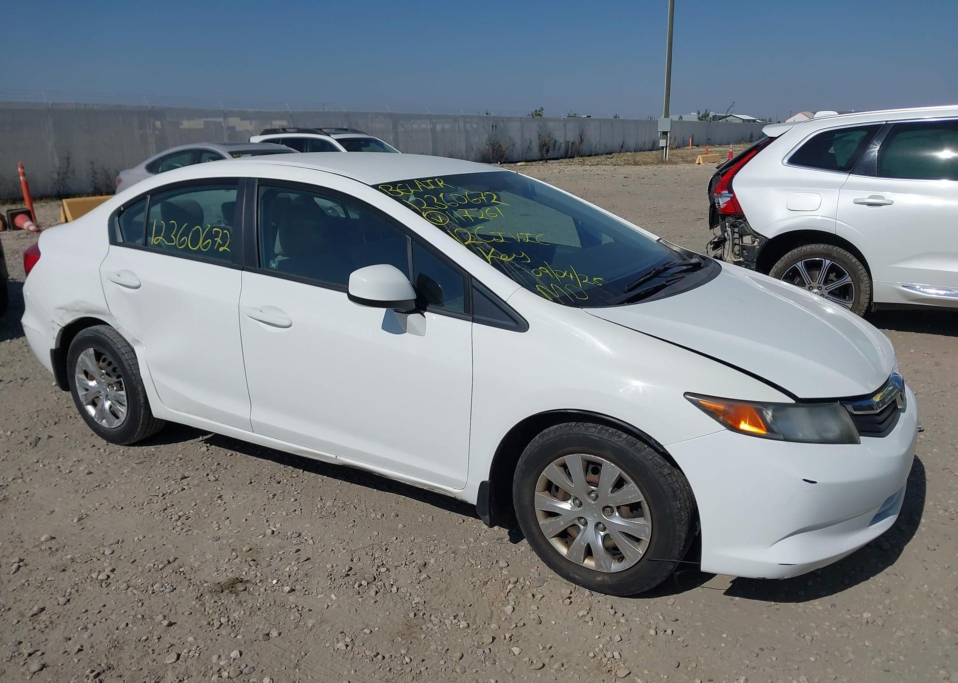 2012 HONDA CIVIC LX