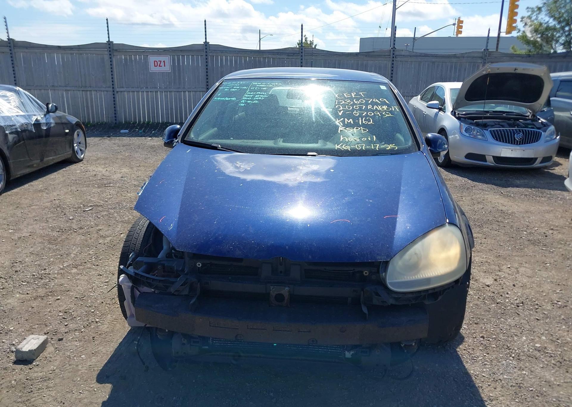 2007 VOLKSWAGEN RABBIT