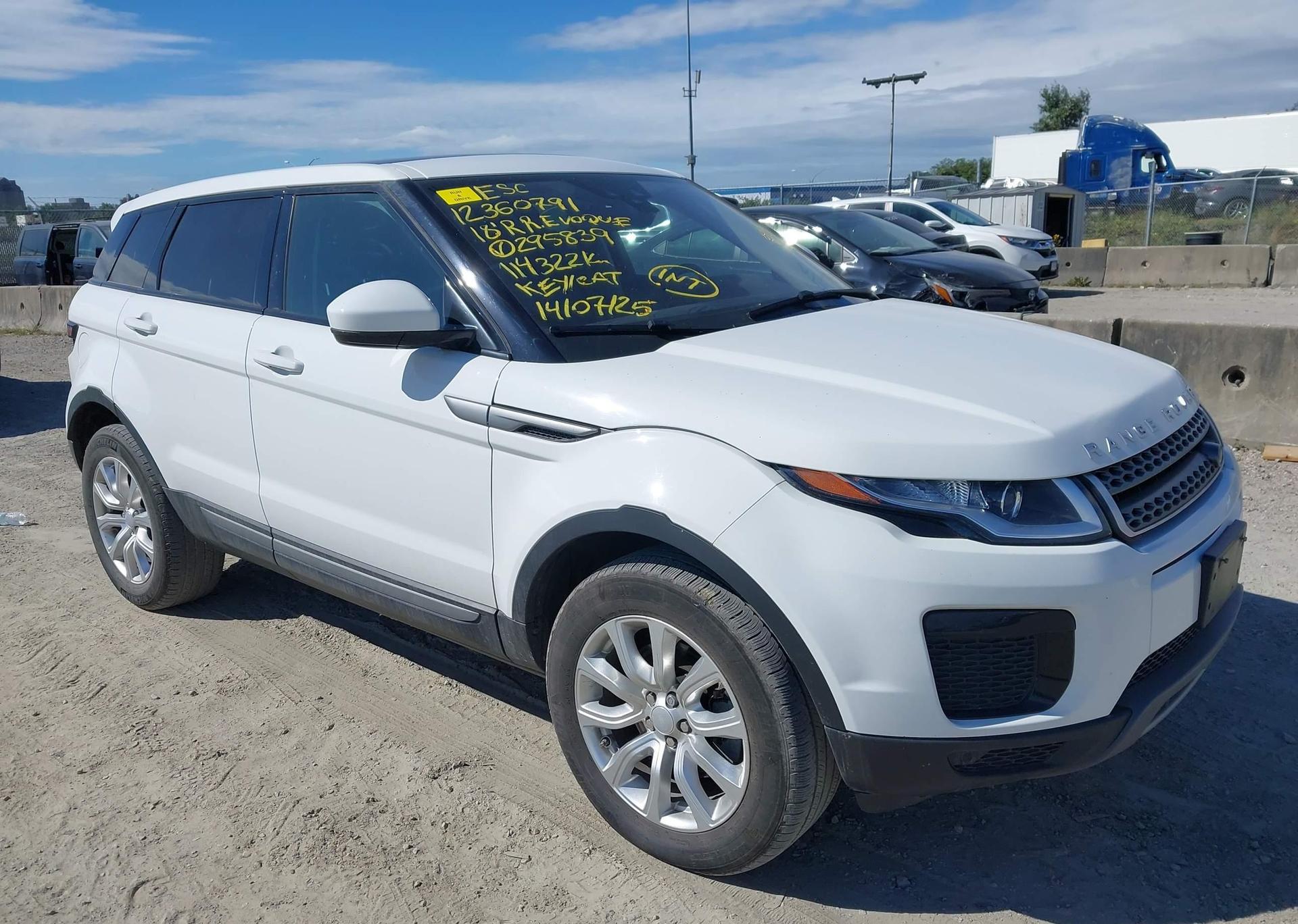 2018 LAND ROVER RANGE ROVER EVOQUE SE