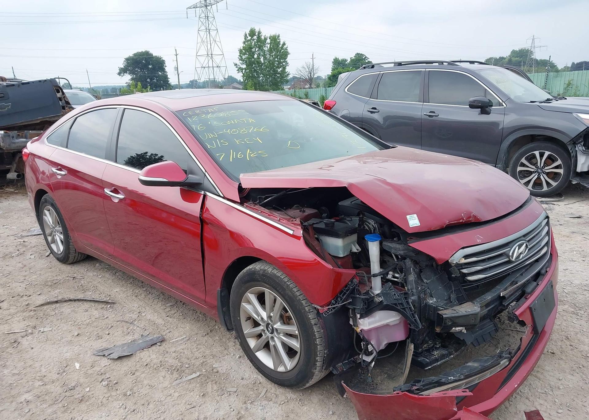 2016 HYUNDAI SONATA SE