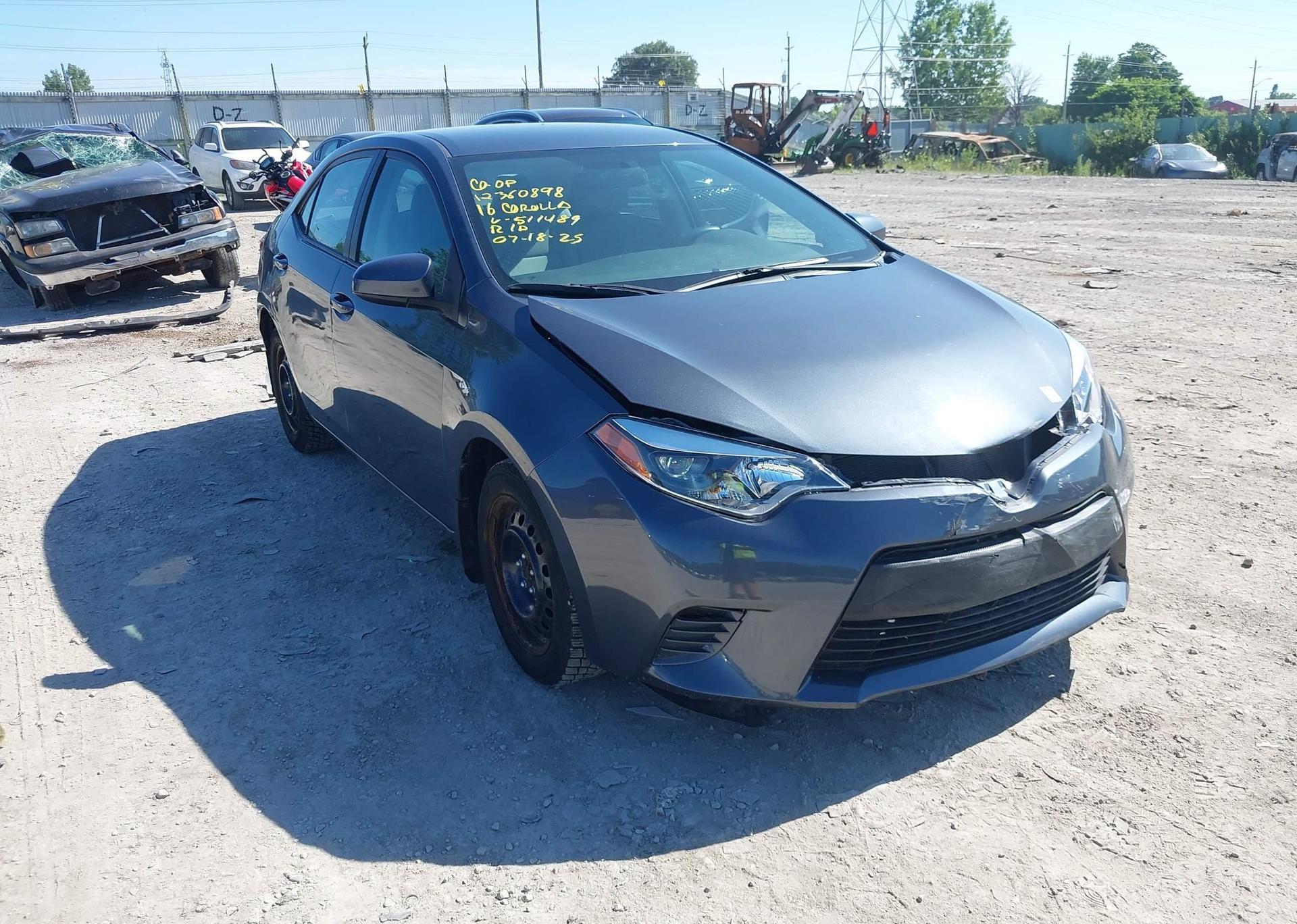 2016 TOYOTA COROLLA LE