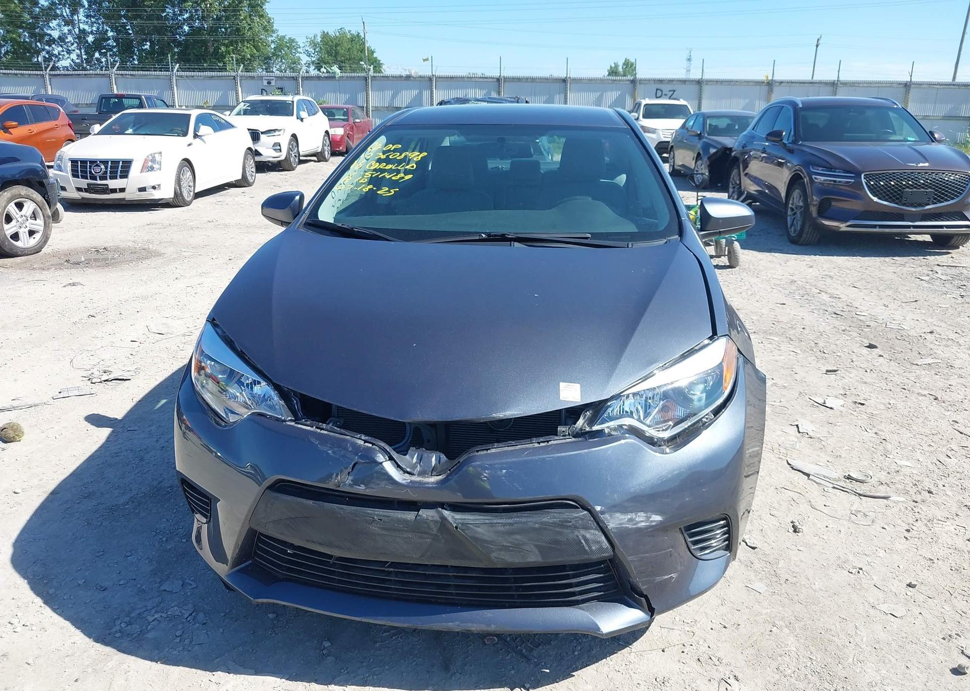 2016 TOYOTA COROLLA LE