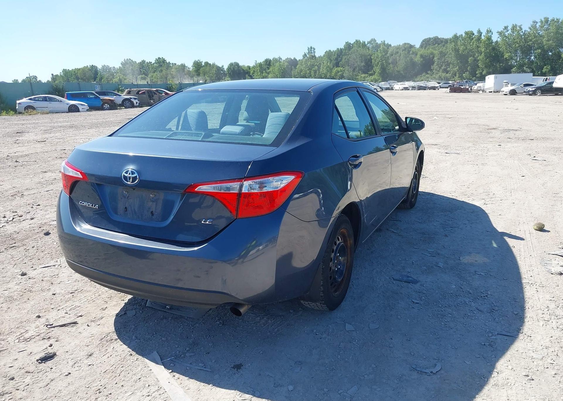 2016 TOYOTA COROLLA LE