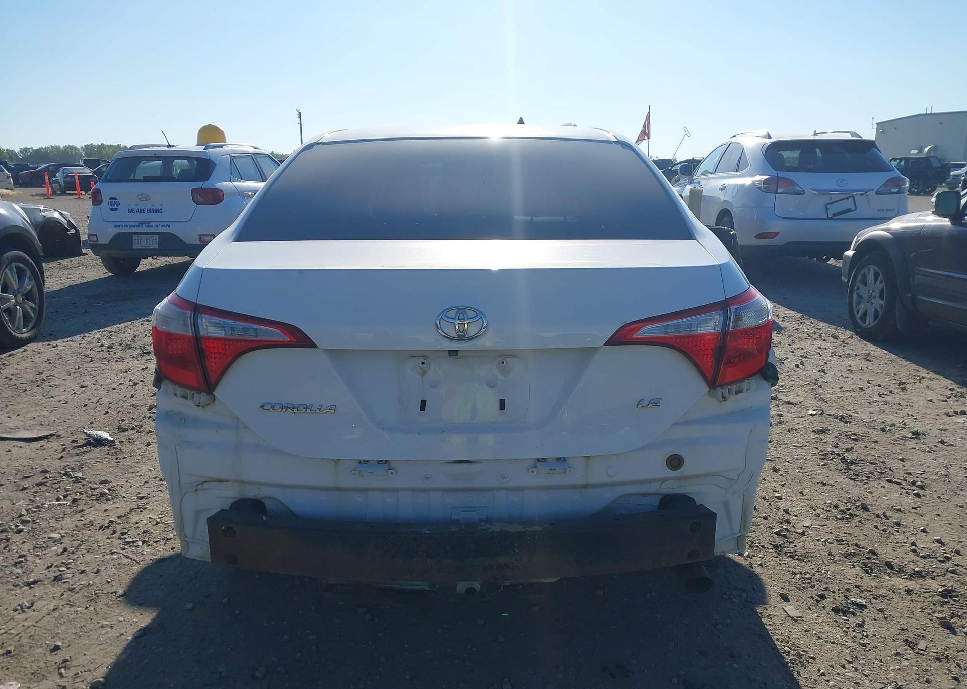 2014 TOYOTA COROLLA LE