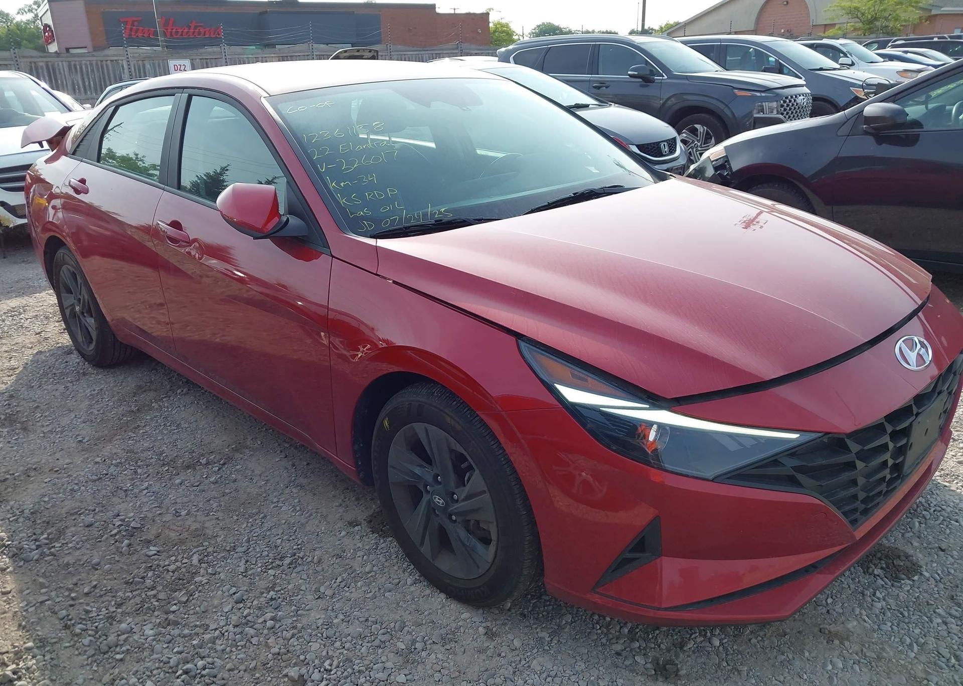 2022 HYUNDAI ELANTRA PREFERRED IVT