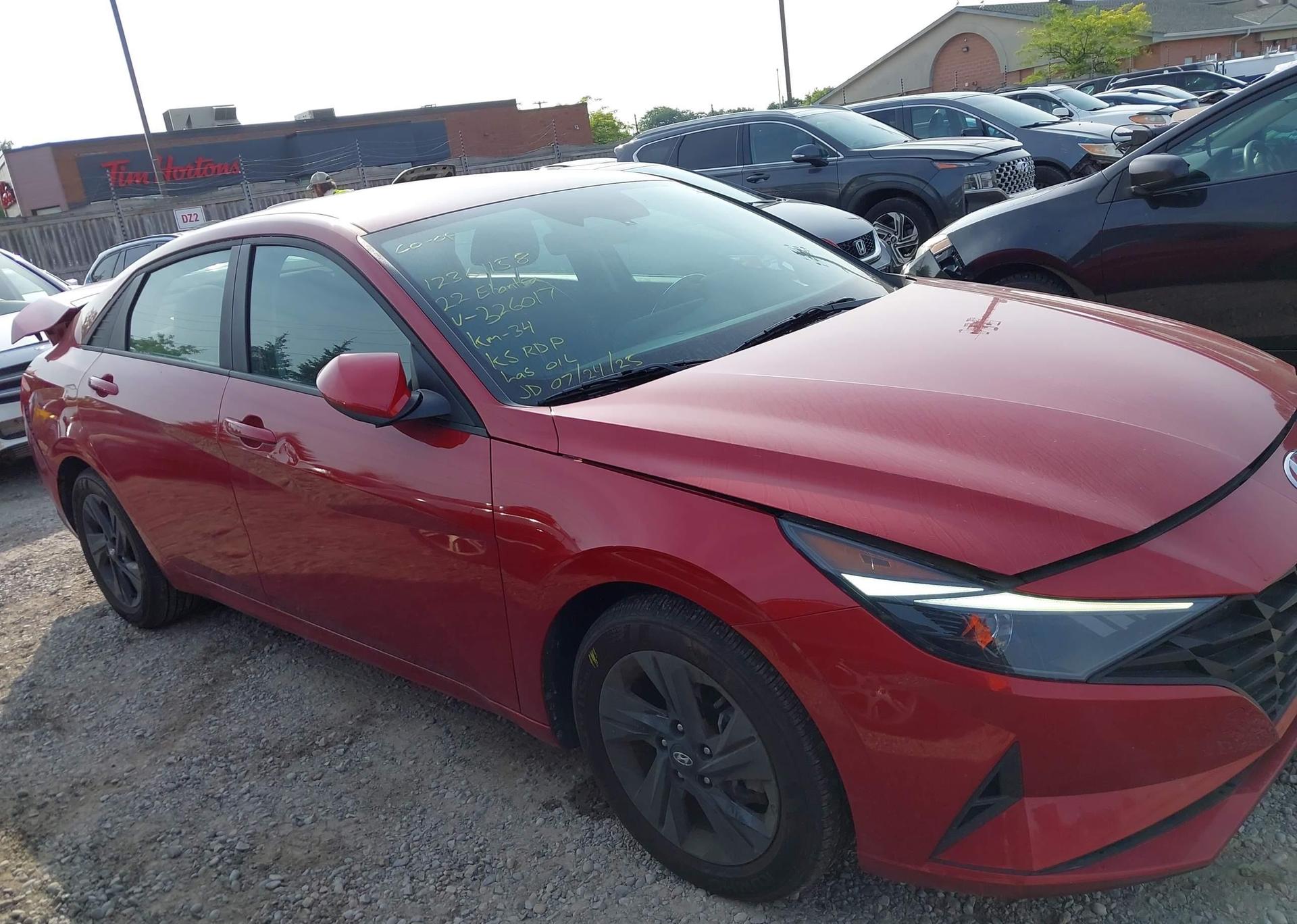 2022 HYUNDAI ELANTRA PREFERRED IVT