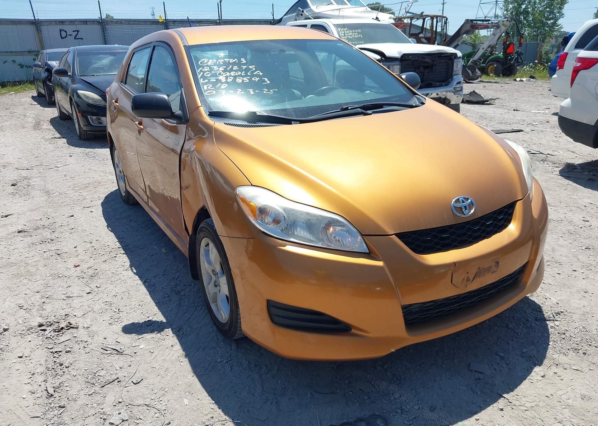 2010 TOYOTA COROLLA MATRIX