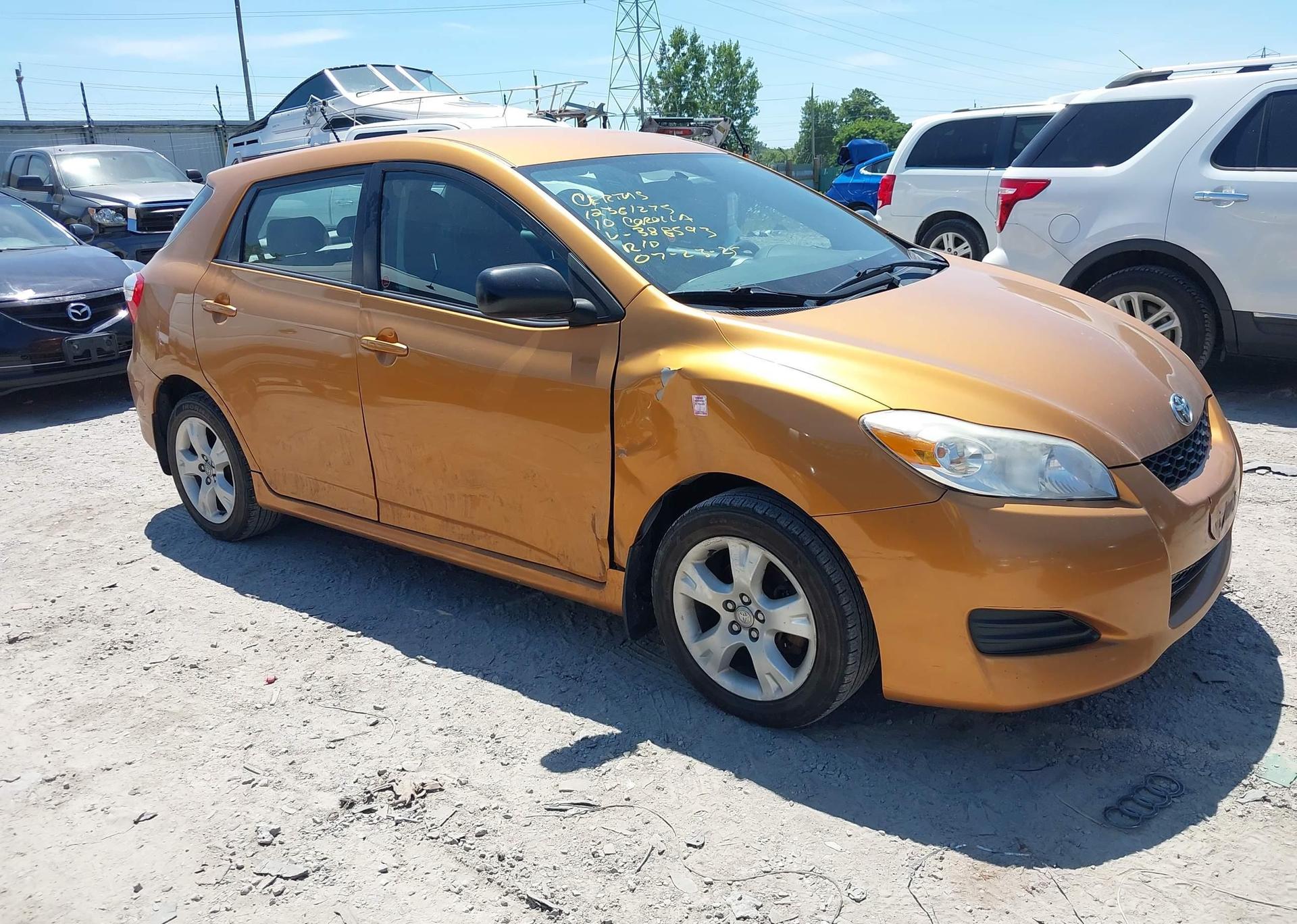 2010 TOYOTA COROLLA MATRIX