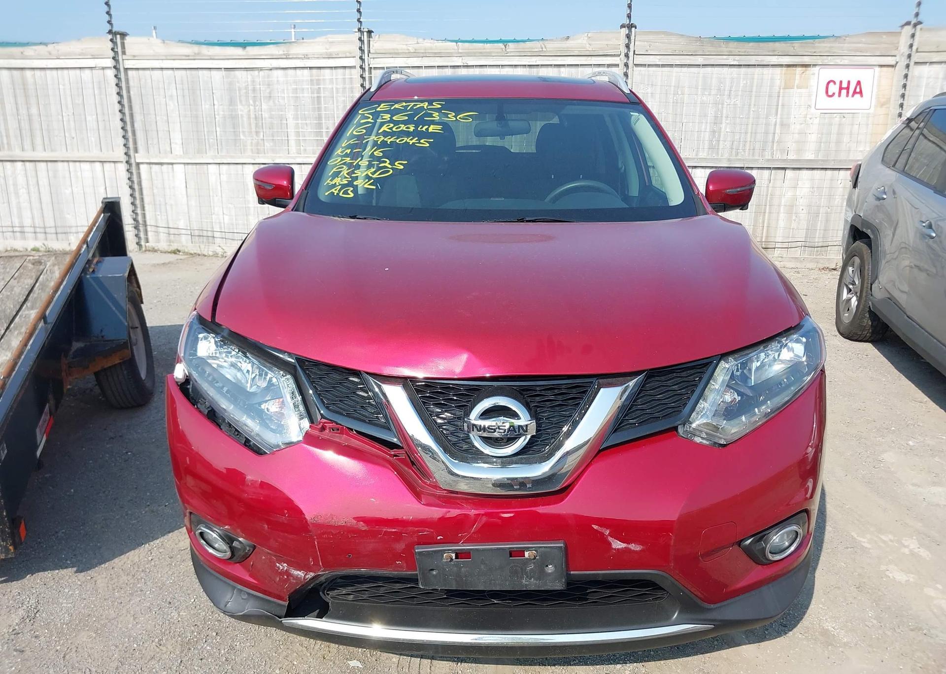 2016 NISSAN ROGUE S