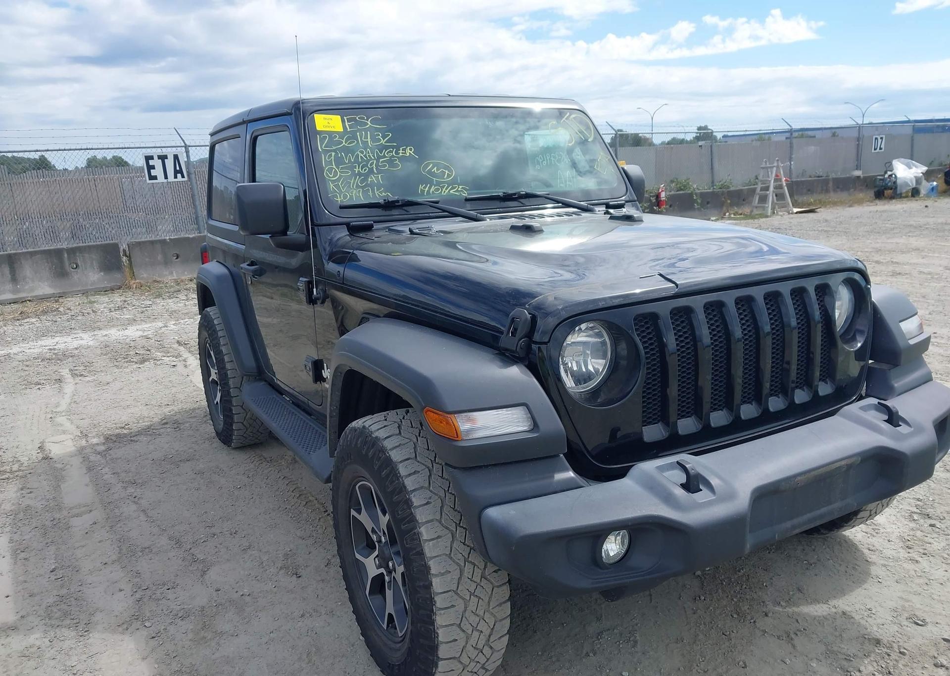 2019 JEEP WRANGLER SPORT