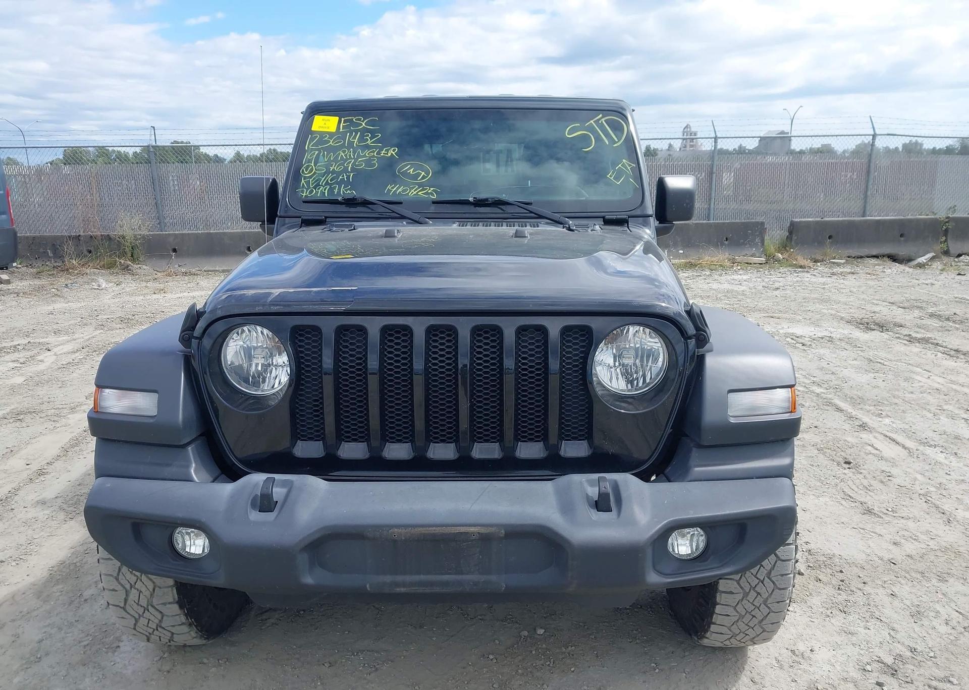 2019 JEEP WRANGLER SPORT