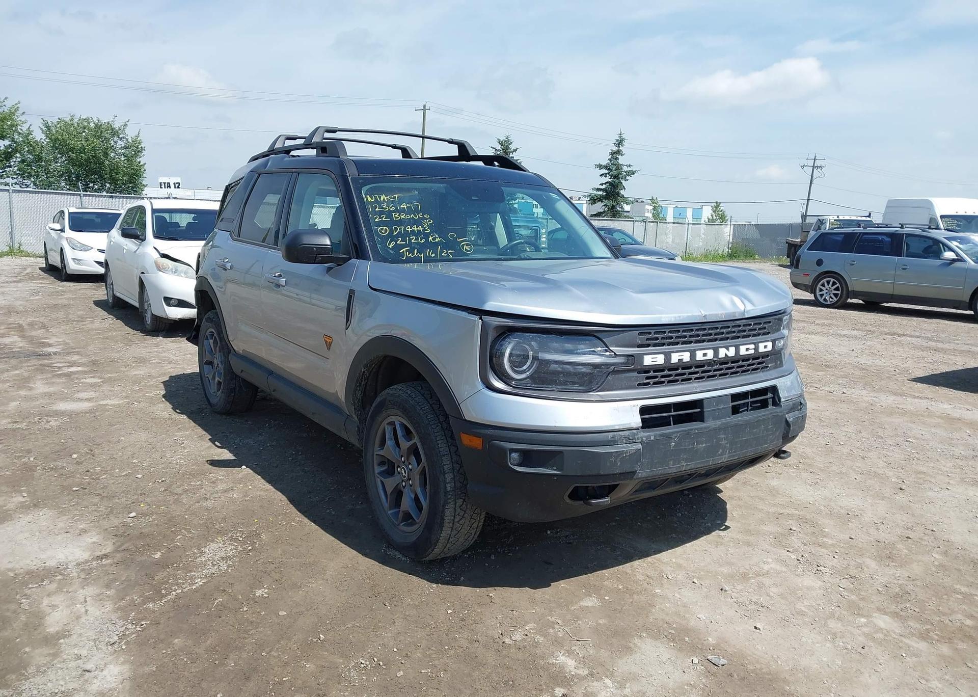 2022 FORD BRONCO SPORT BADLANDS