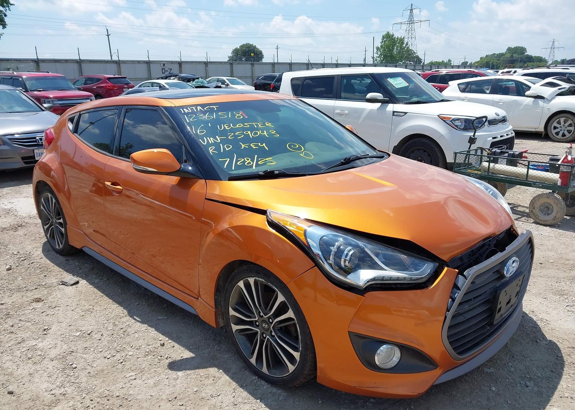 2016 HYUNDAI VELOSTER