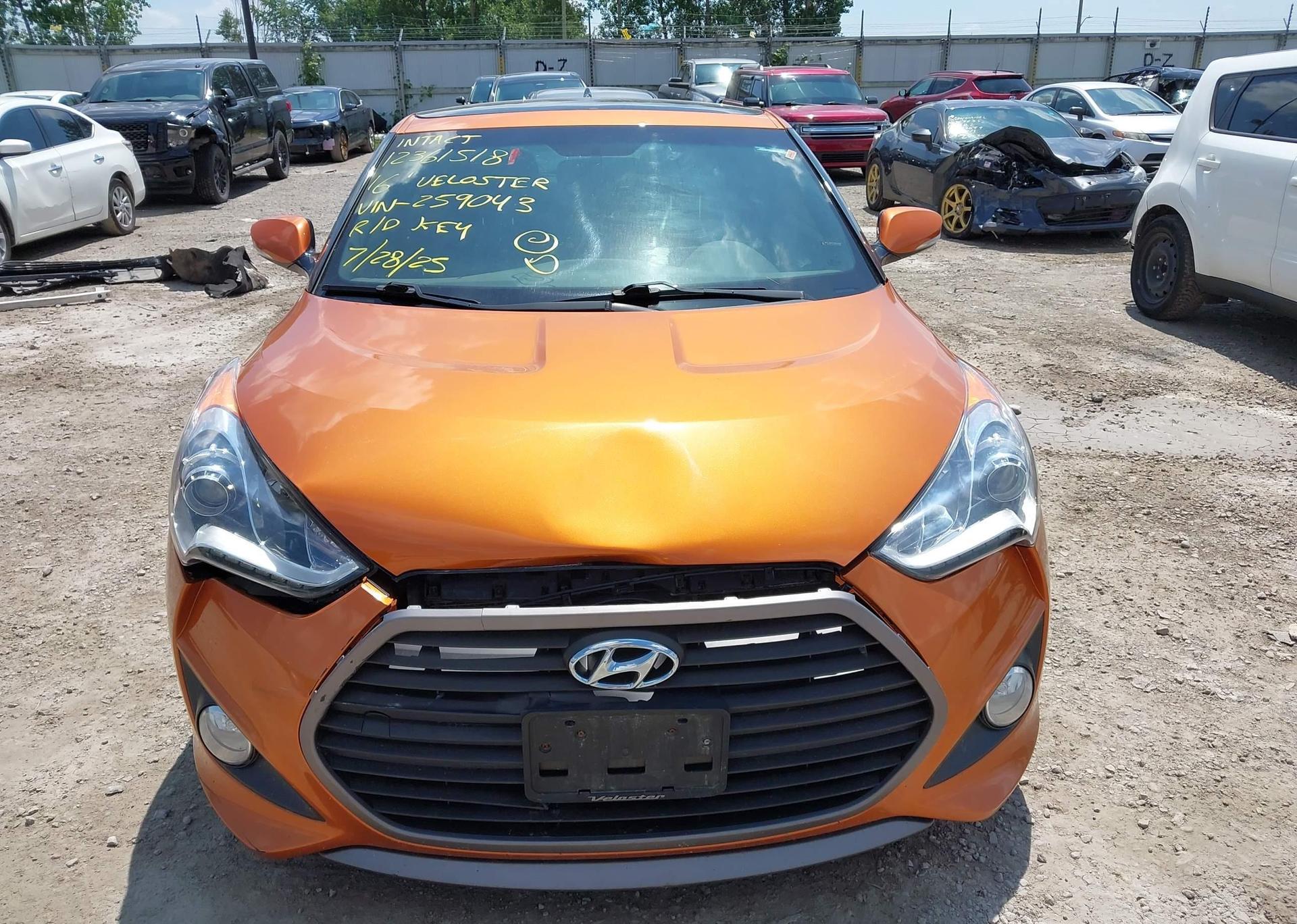 2016 HYUNDAI VELOSTER