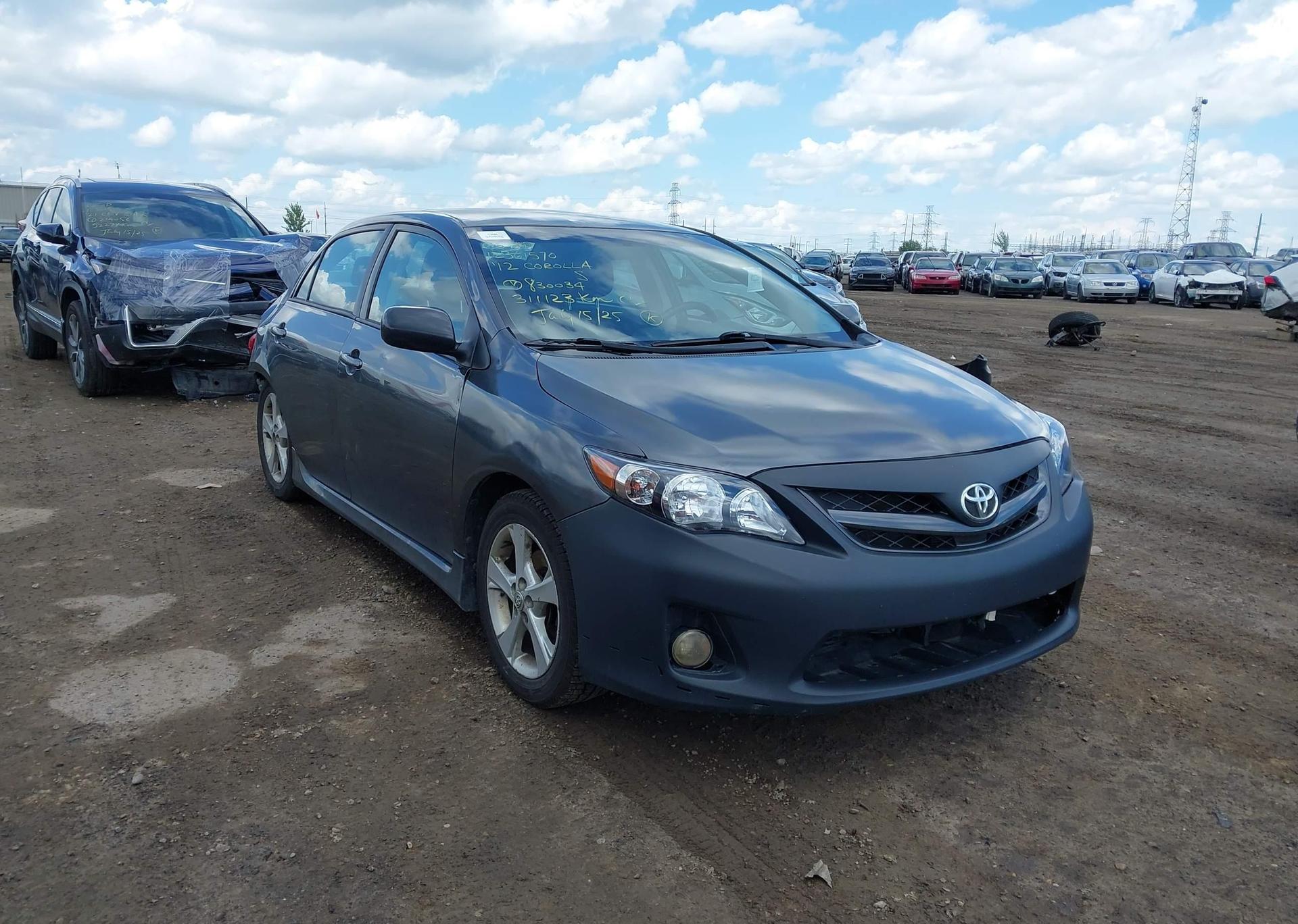 2012 TOYOTA COROLLA S