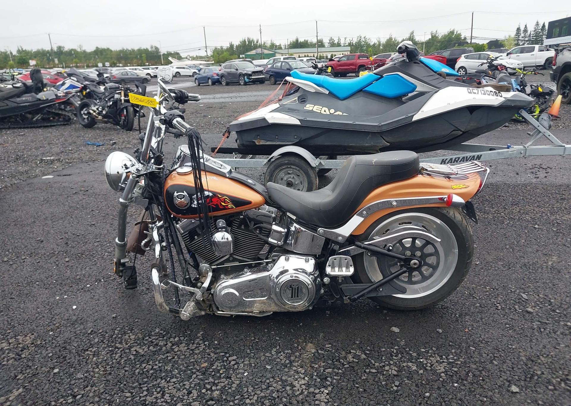 2008 HARLEY-DAVIDSON FXSTC 105TH ANNIVERSARY EDITION