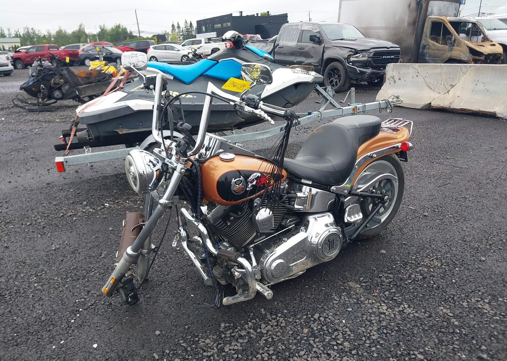 2008 HARLEY-DAVIDSON FXSTC 105TH ANNIVERSARY EDITION