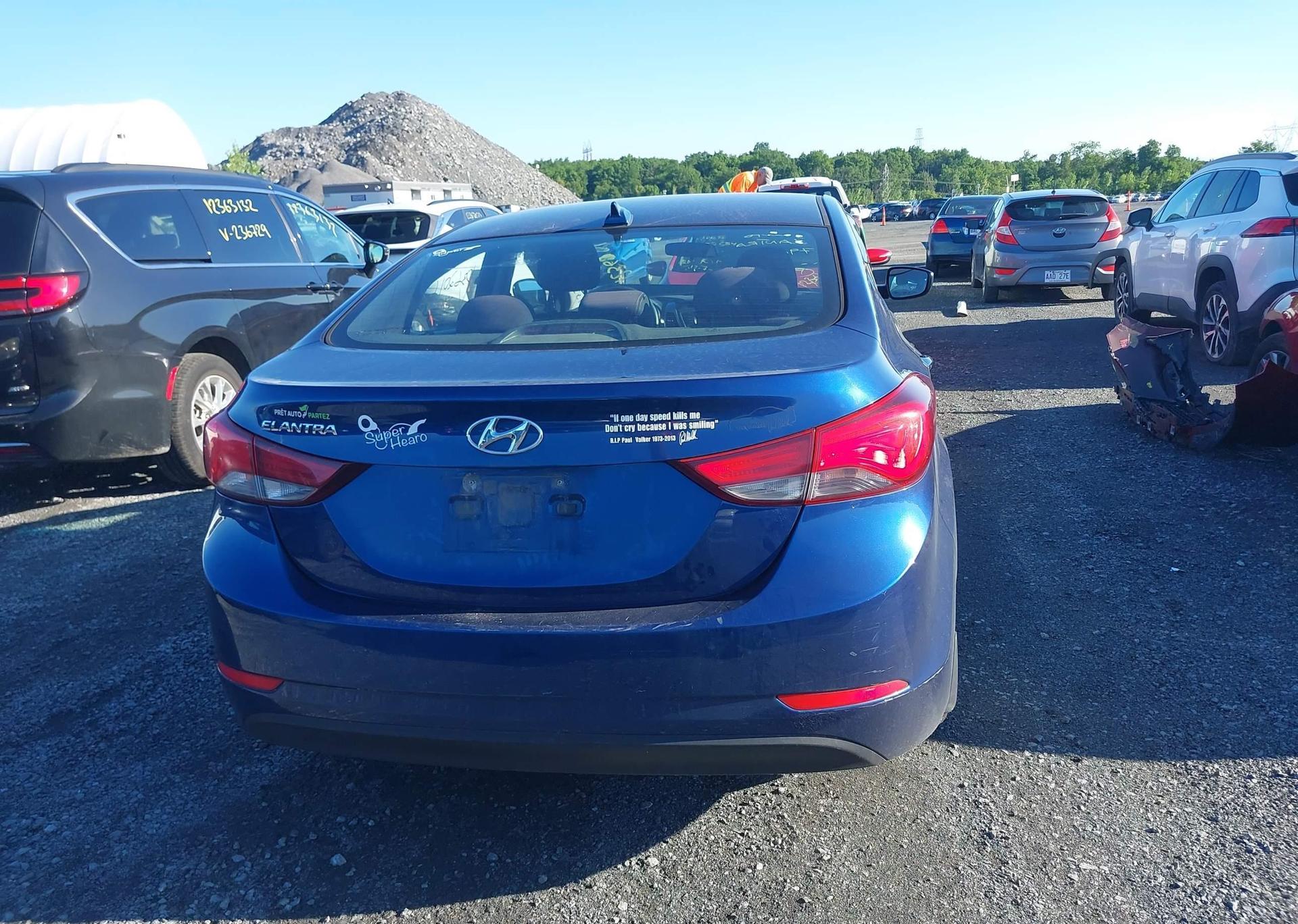 2016 HYUNDAI ELANTRA