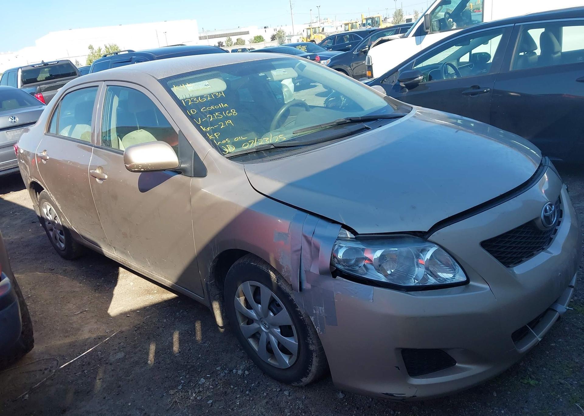 2010 TOYOTA COROLLA S
