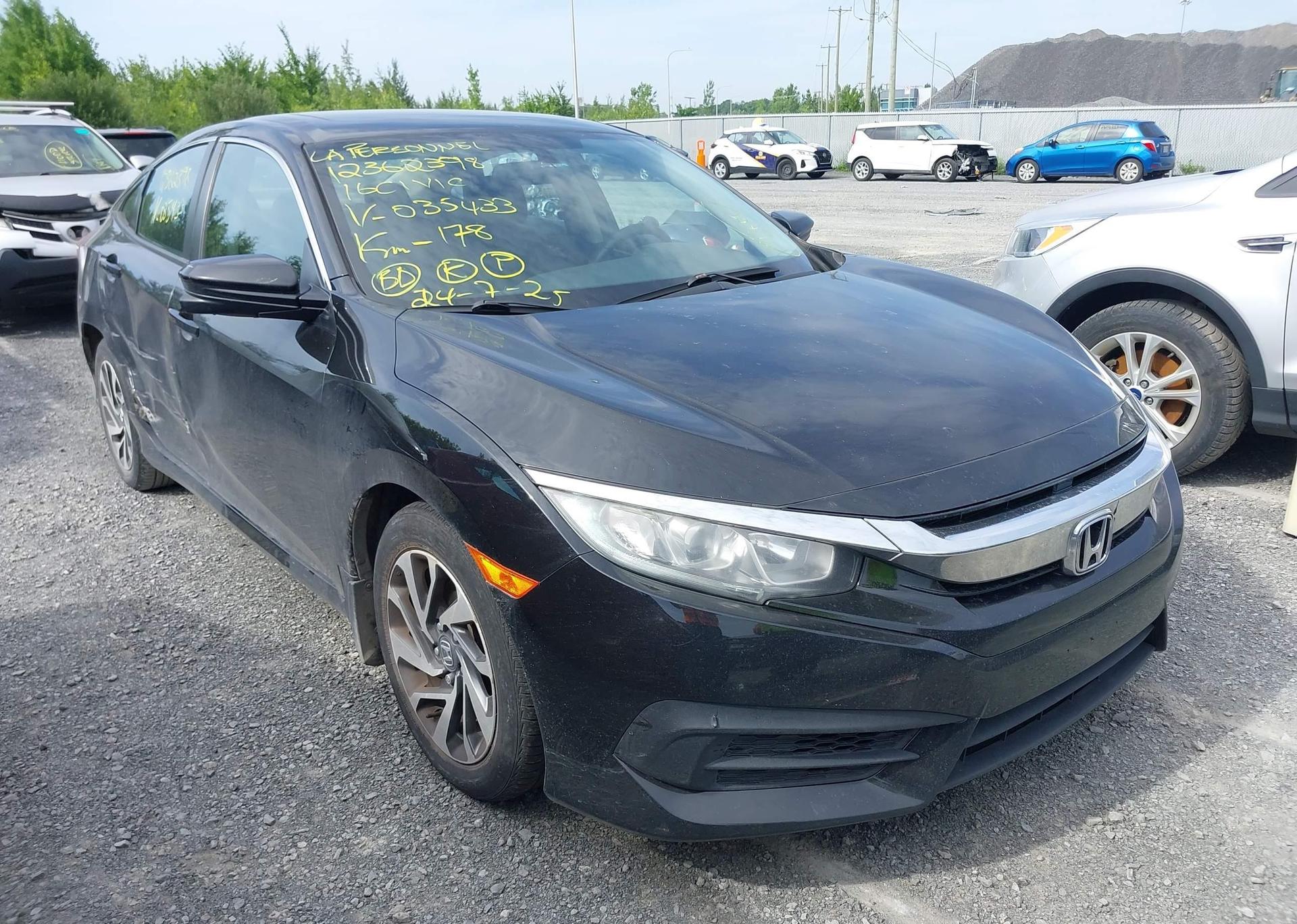 2016 HONDA CIVIC EX