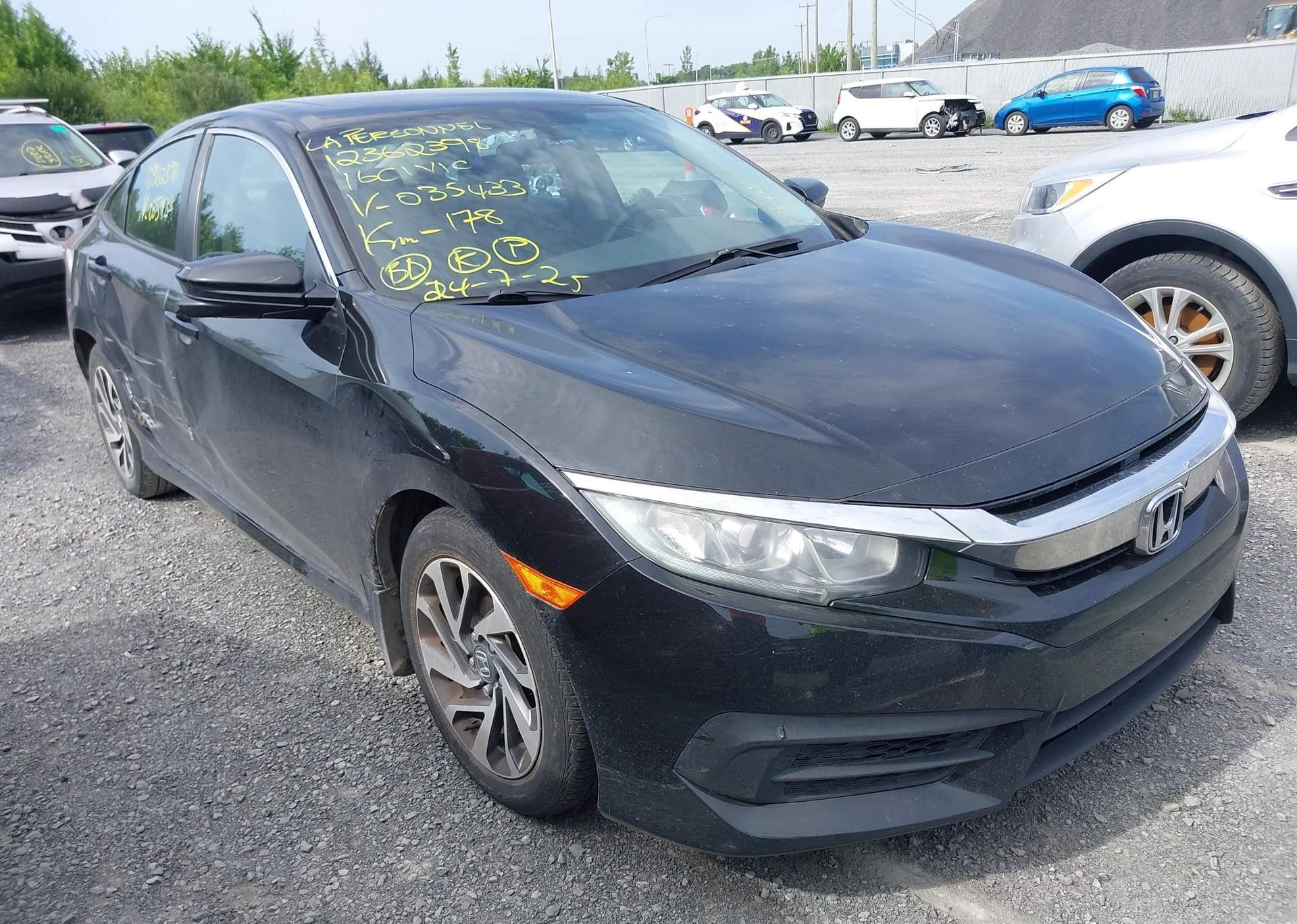 2016 HONDA CIVIC EX