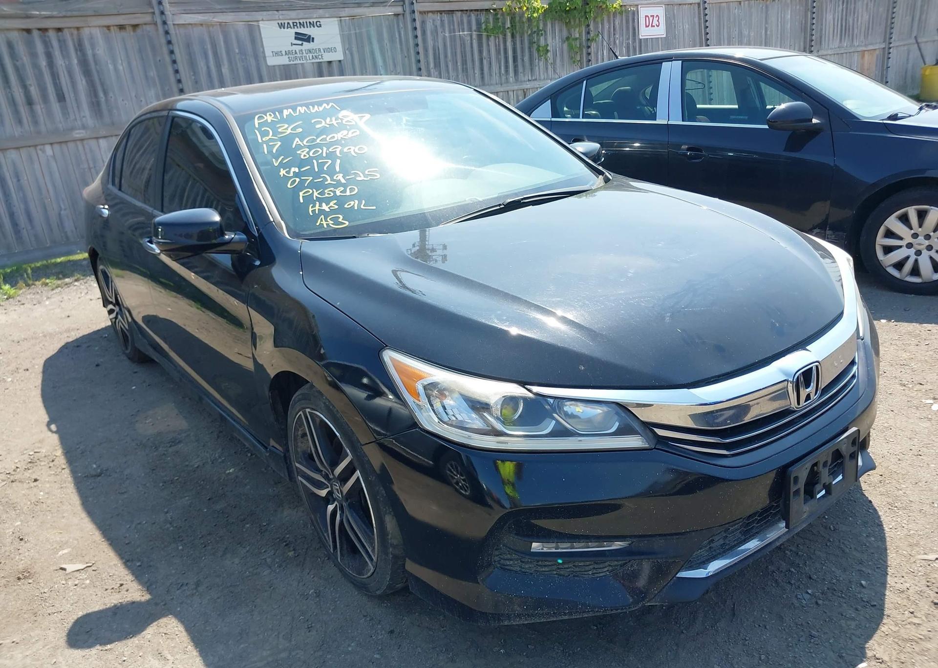 2017 HONDA ACCORD SPORT