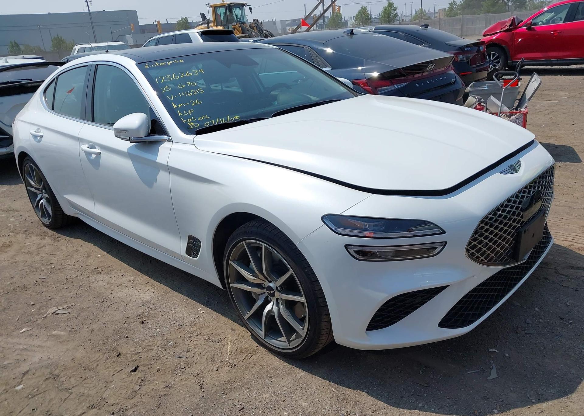 2025 GENESIS G70 2.5T ADVANCED AWD