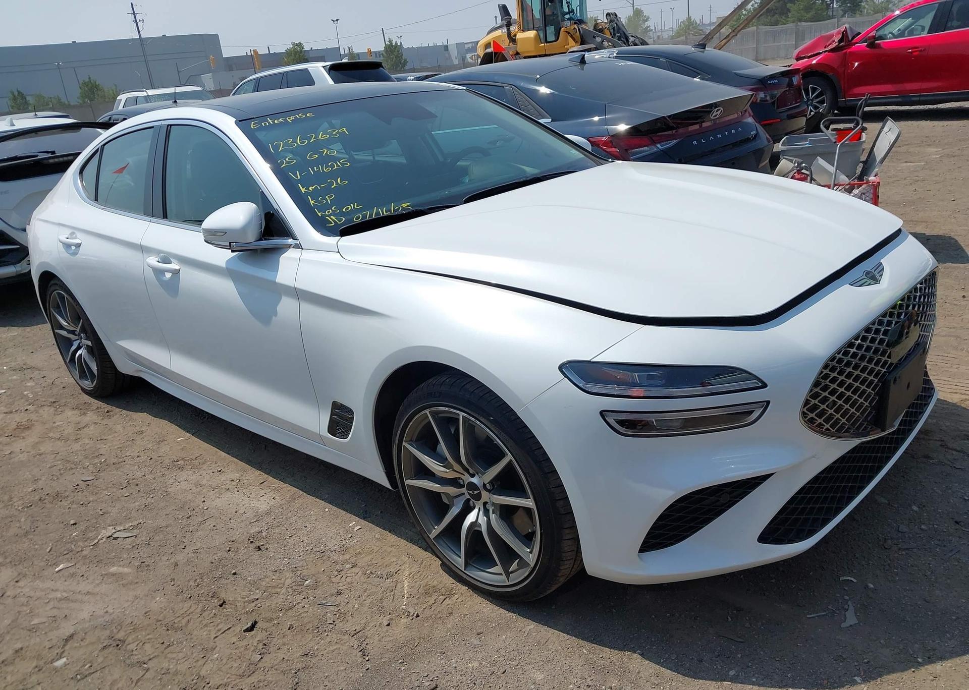 2025 GENESIS G70 2.5T ADVANCED AWD