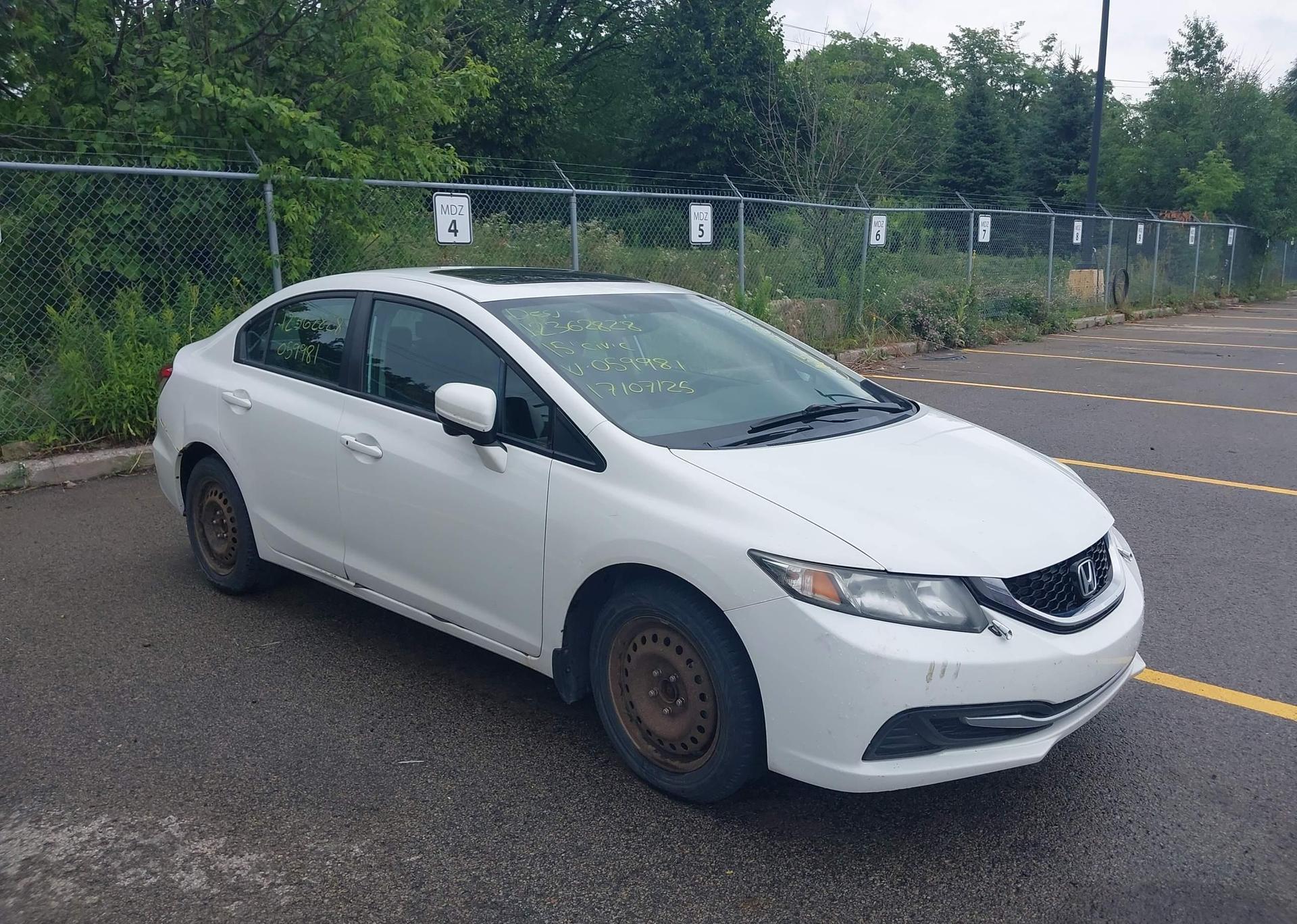 2015 HONDA CIVIC EX