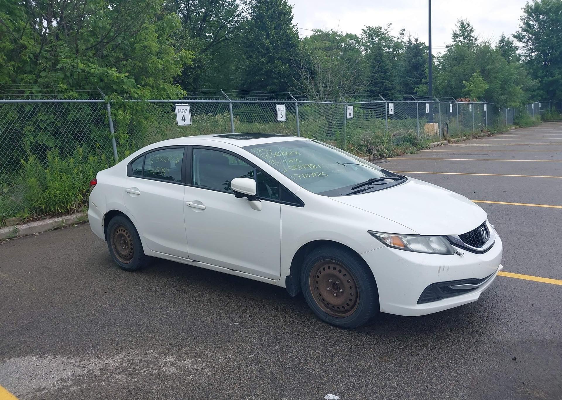 2015 HONDA CIVIC EX
