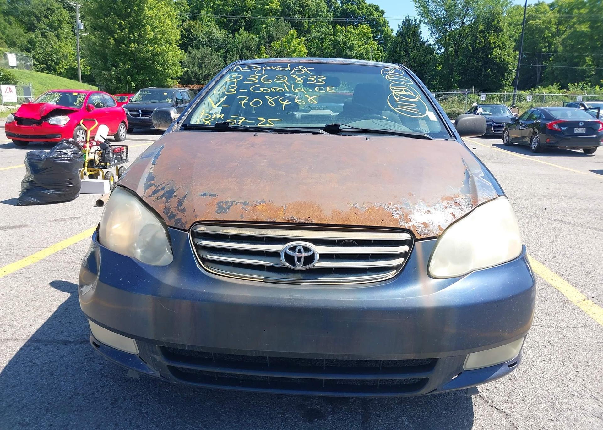 2003 TOYOTA COROLLA CE