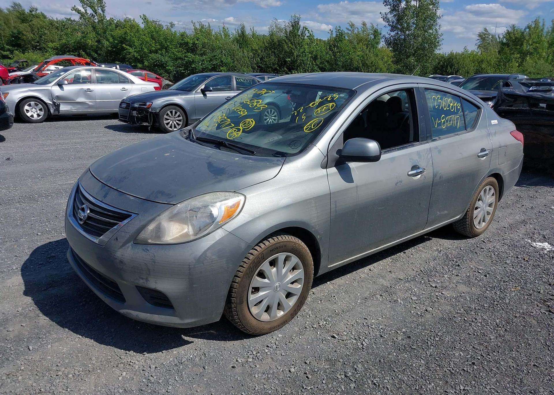 2012 NISSAN VERSA