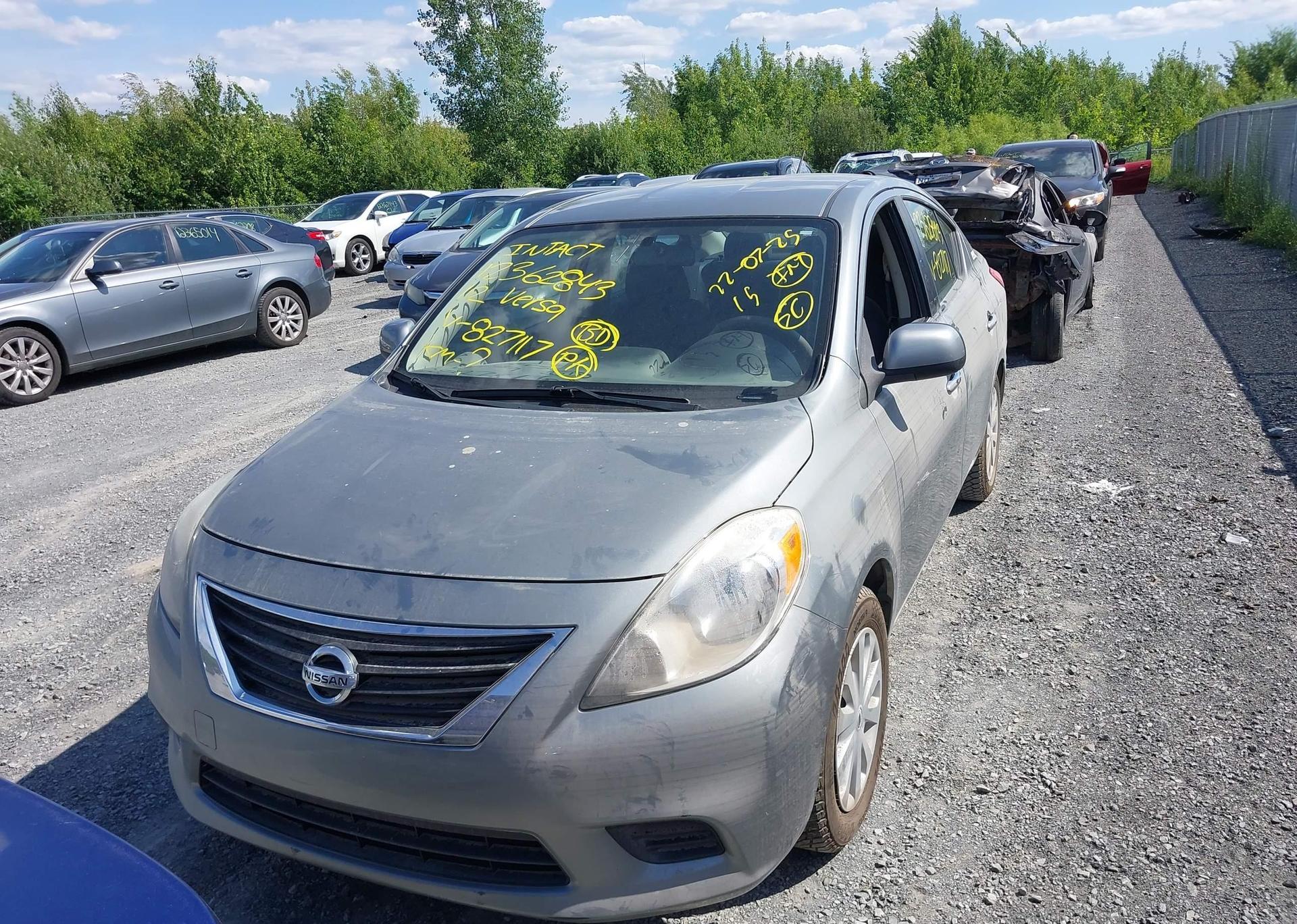 2012 NISSAN VERSA