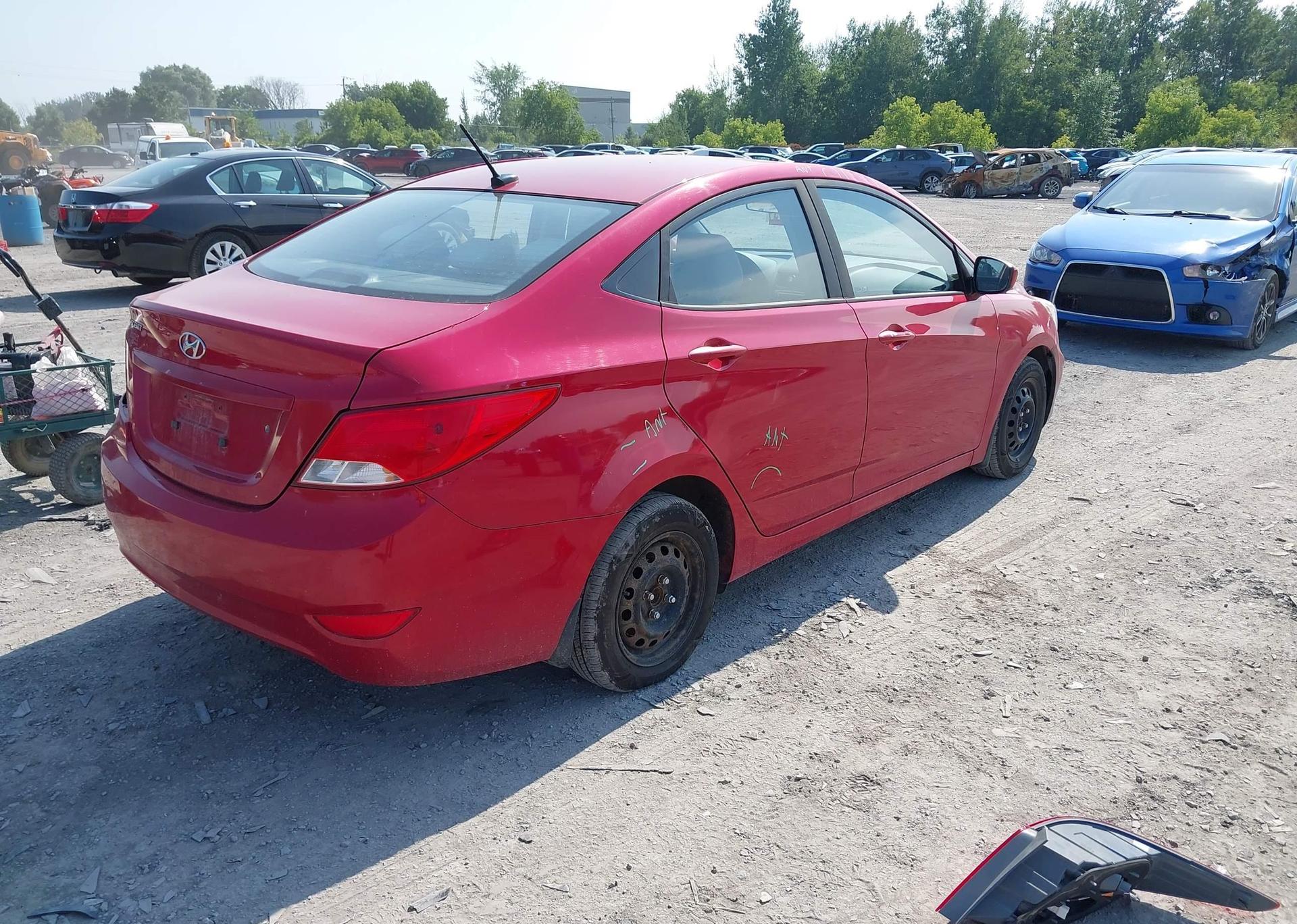 2016 HYUNDAI ACCENT GL