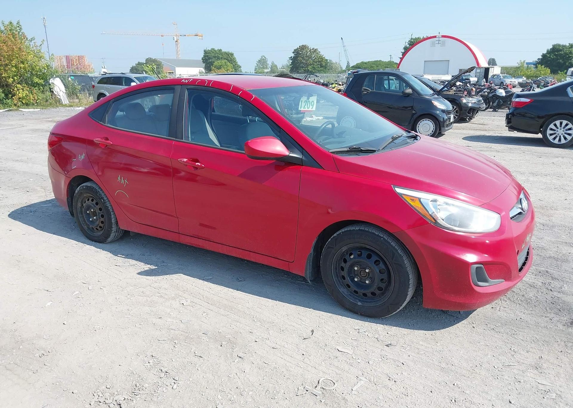 2016 HYUNDAI ACCENT GL