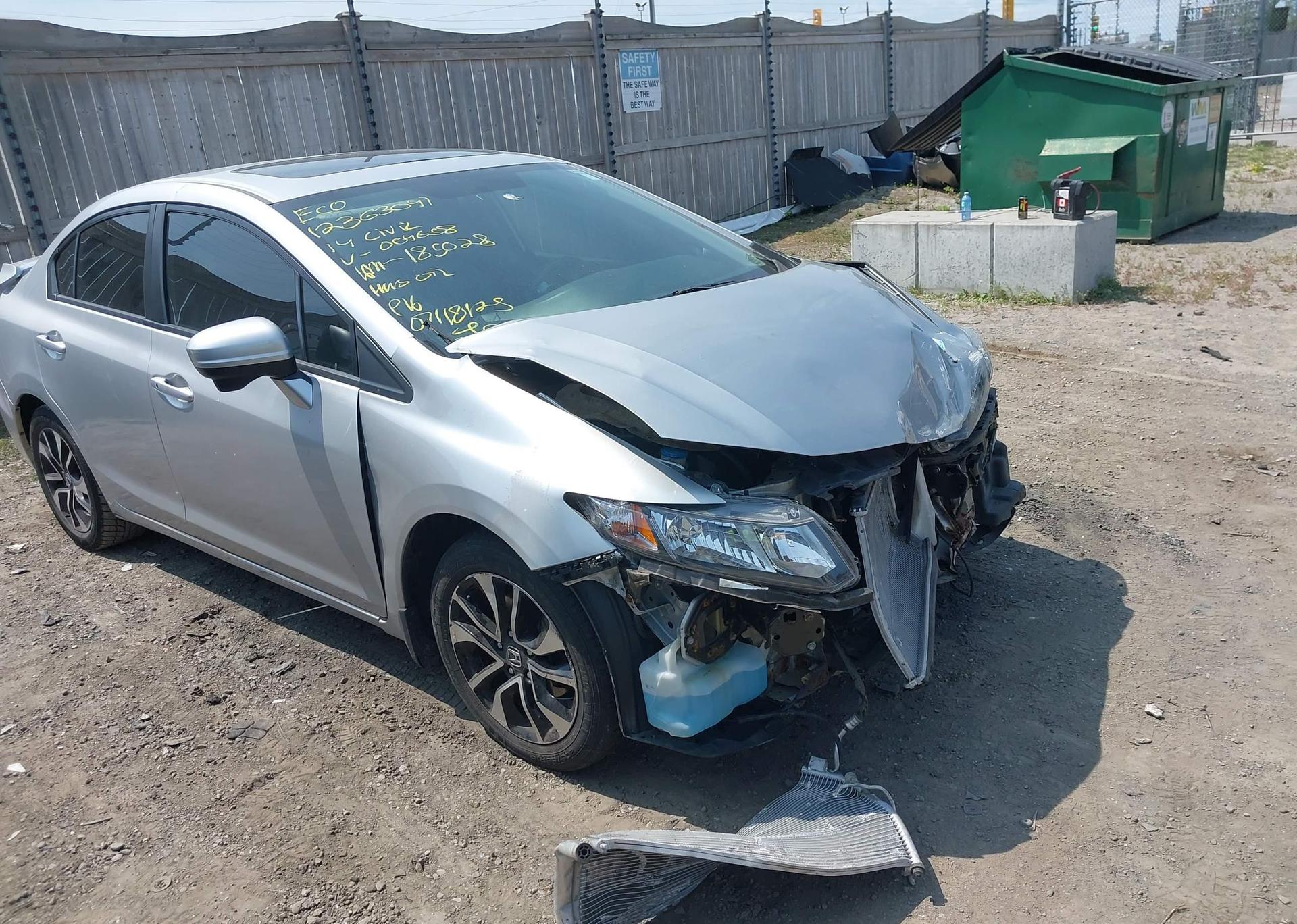 2014 HONDA CIVIC EX 4DR