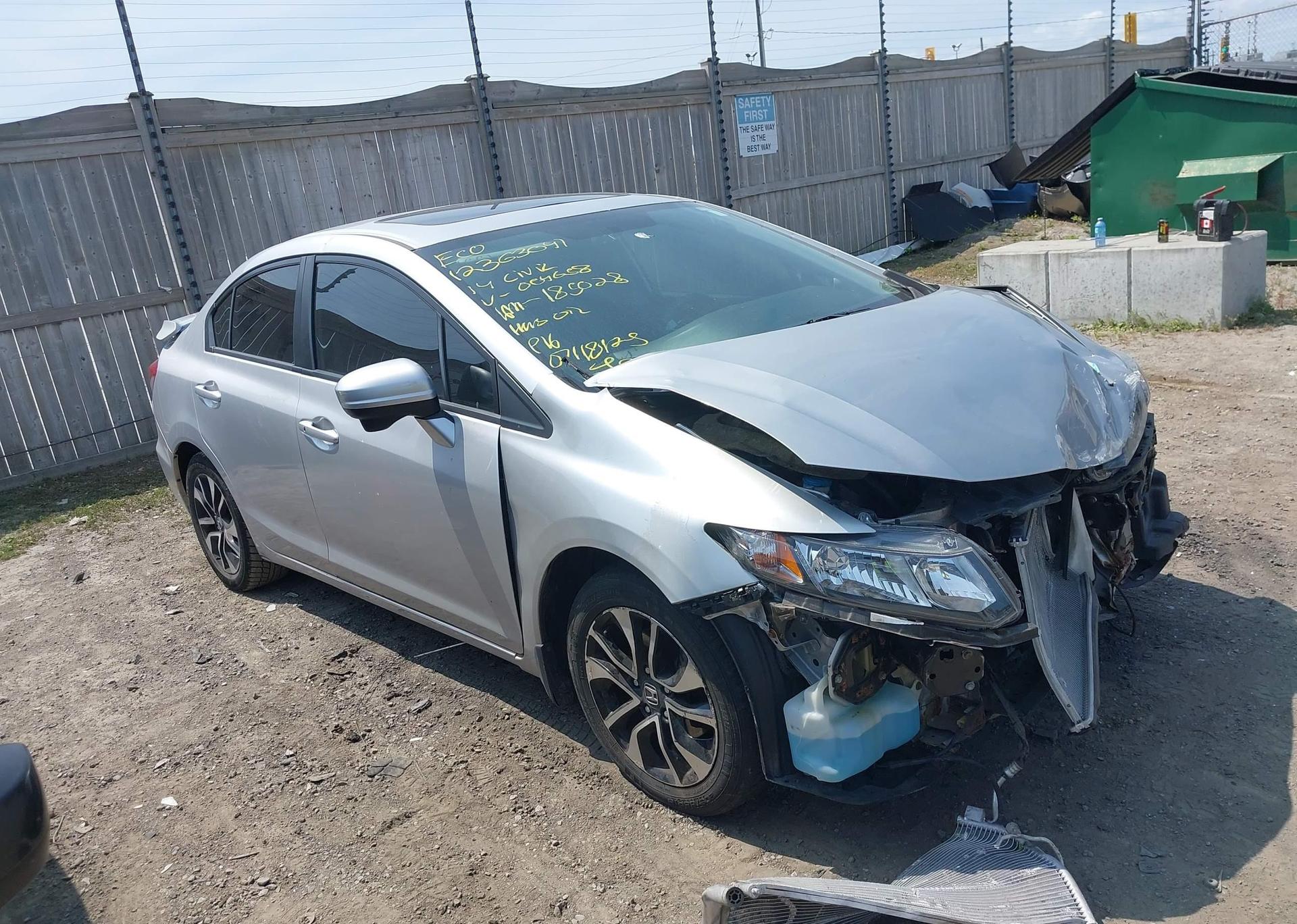 2014 HONDA CIVIC EX 4DR