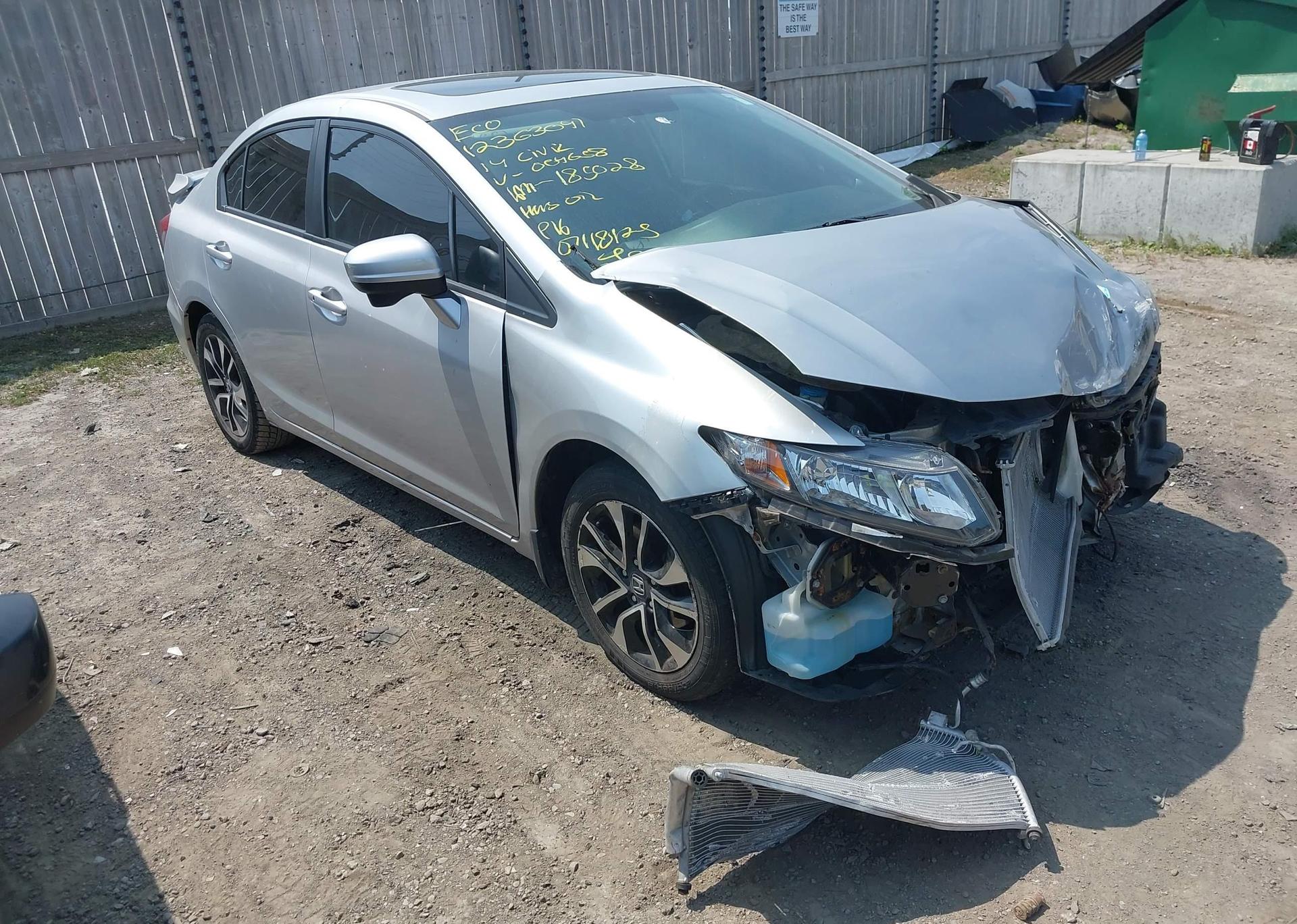 2014 HONDA CIVIC EX 4DR