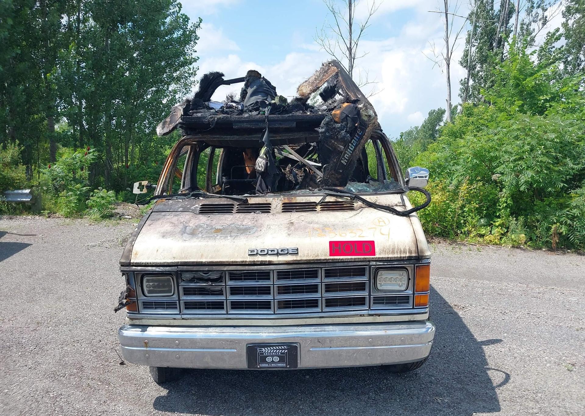 1987 DODGE RAM VAN B350