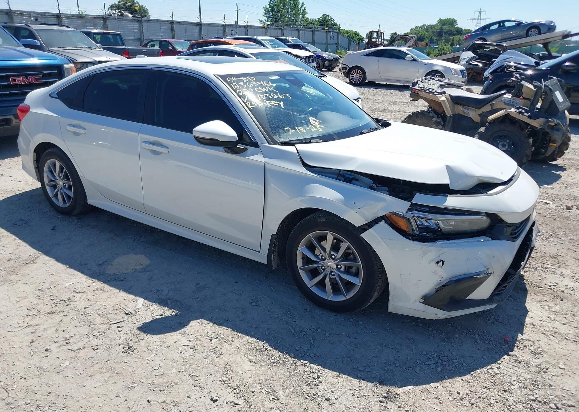 2022 HONDA CIVIC EX 4DR