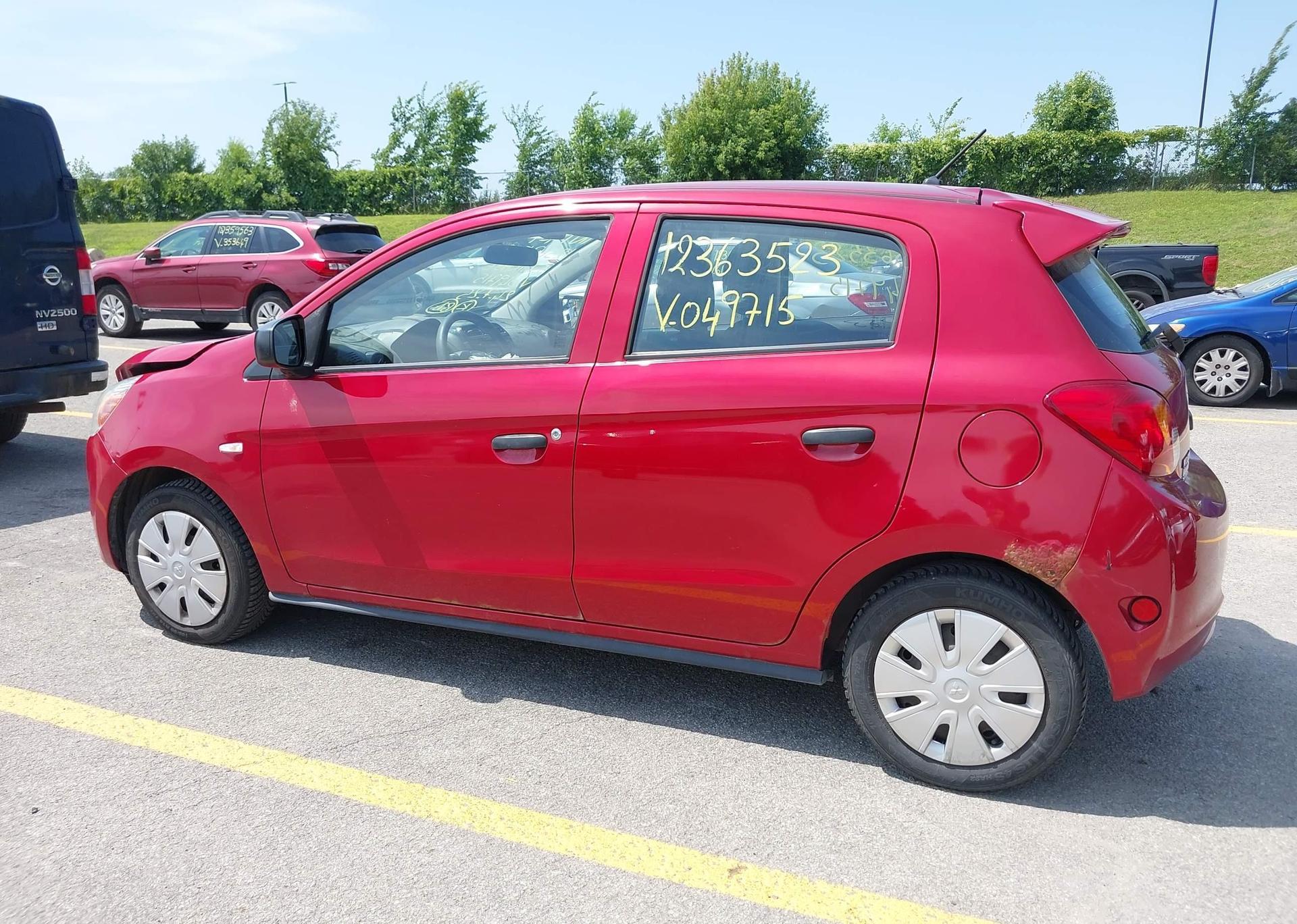 2015 MITSUBISHI MIRAGE