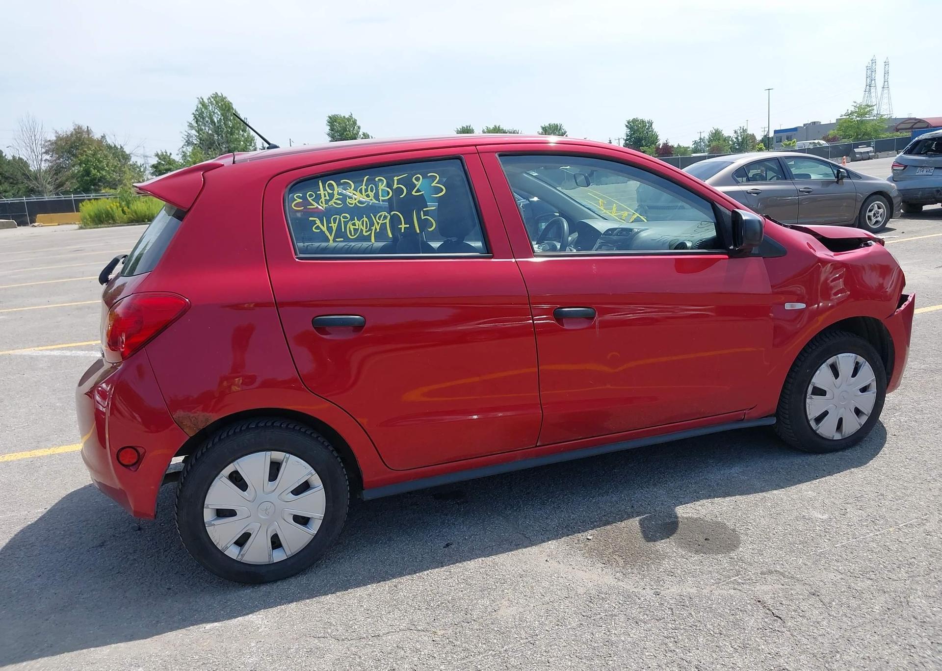 2015 MITSUBISHI MIRAGE