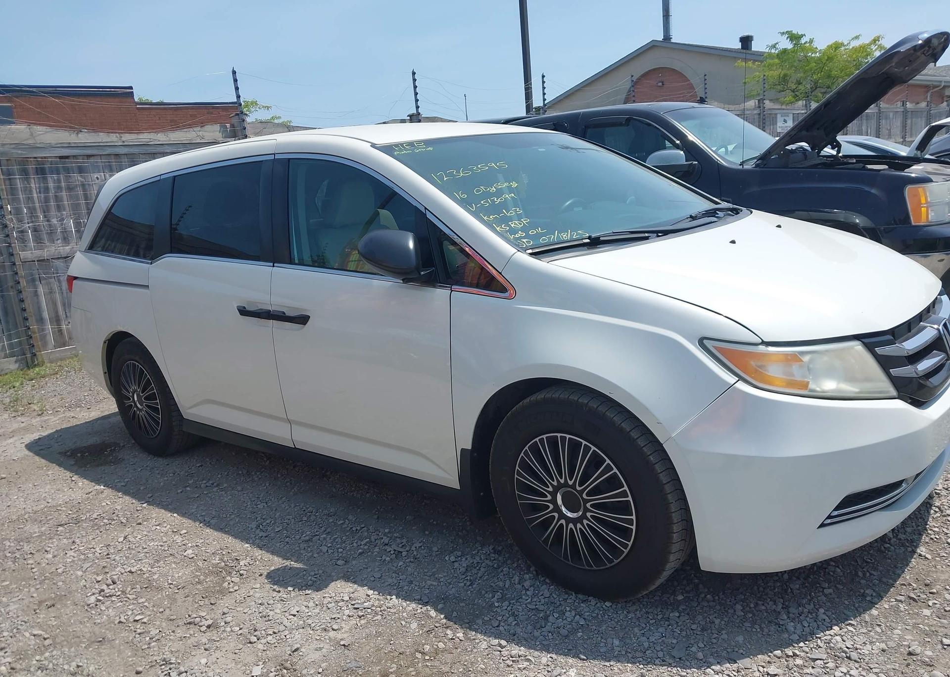 2016 HONDA ODYSSEY