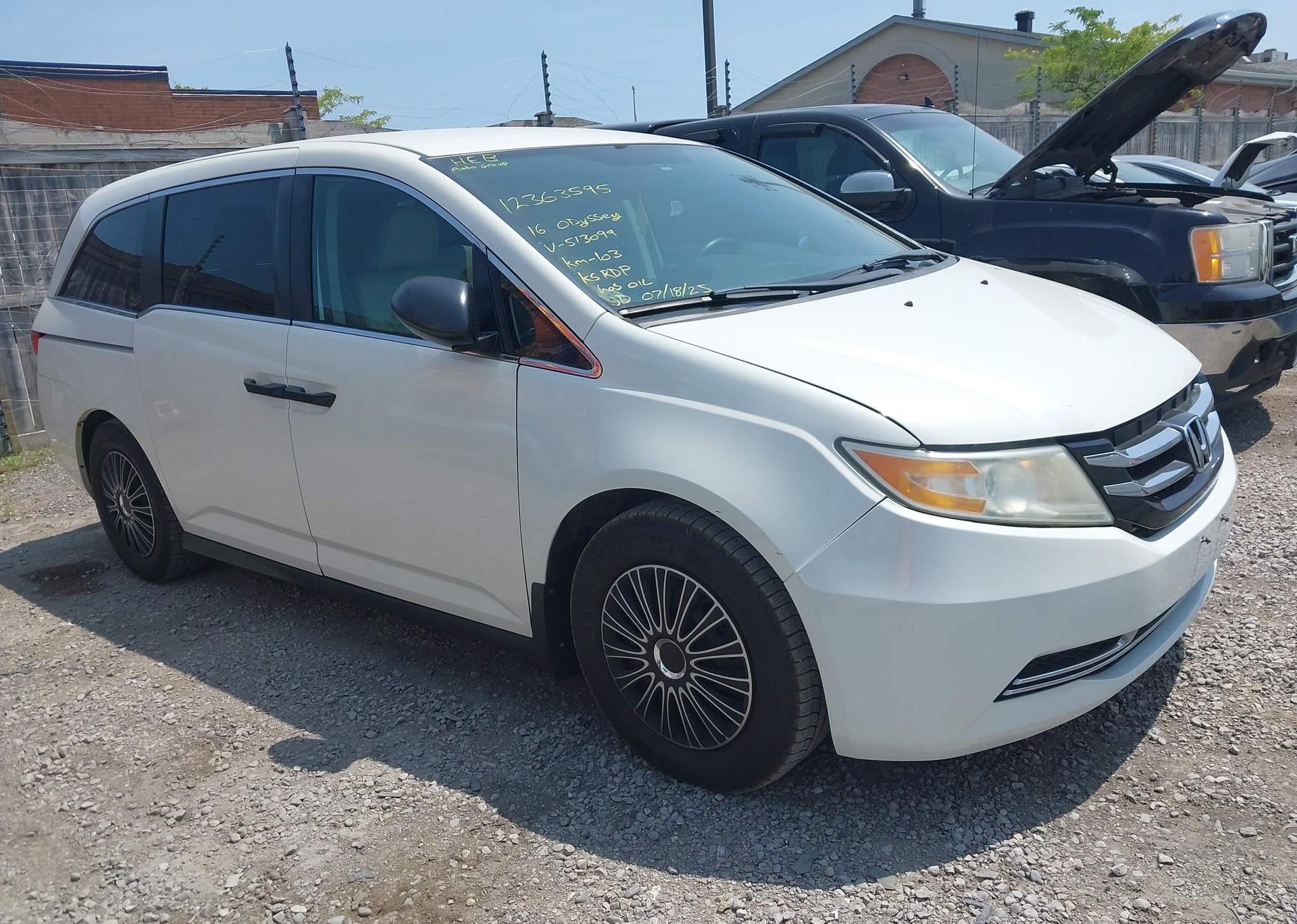 2016 HONDA ODYSSEY