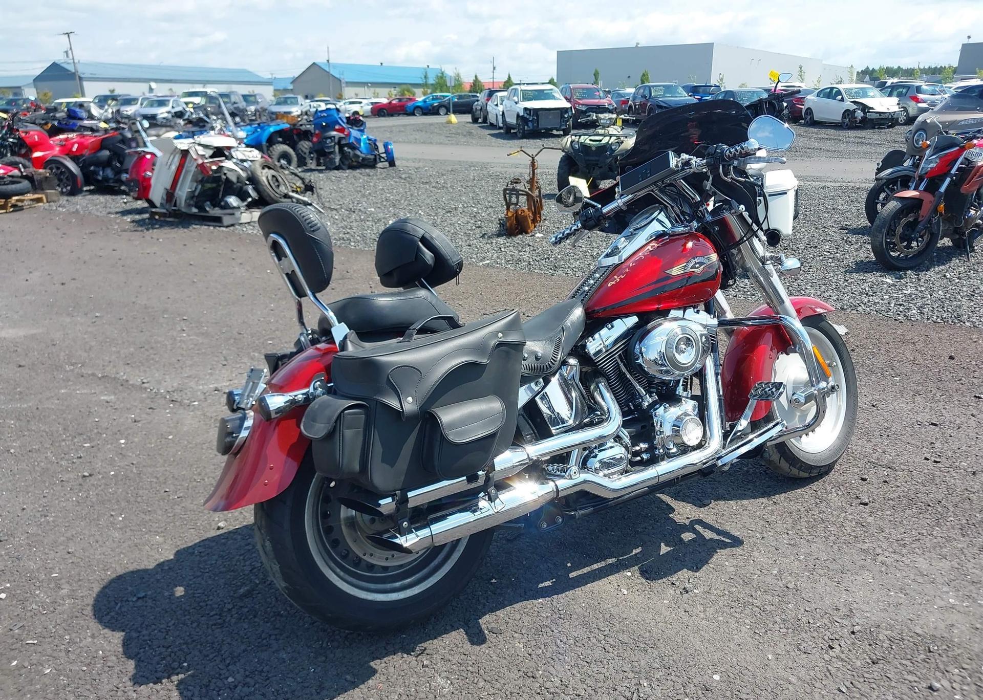 2008 HARLEY-DAVIDSON FLSTF