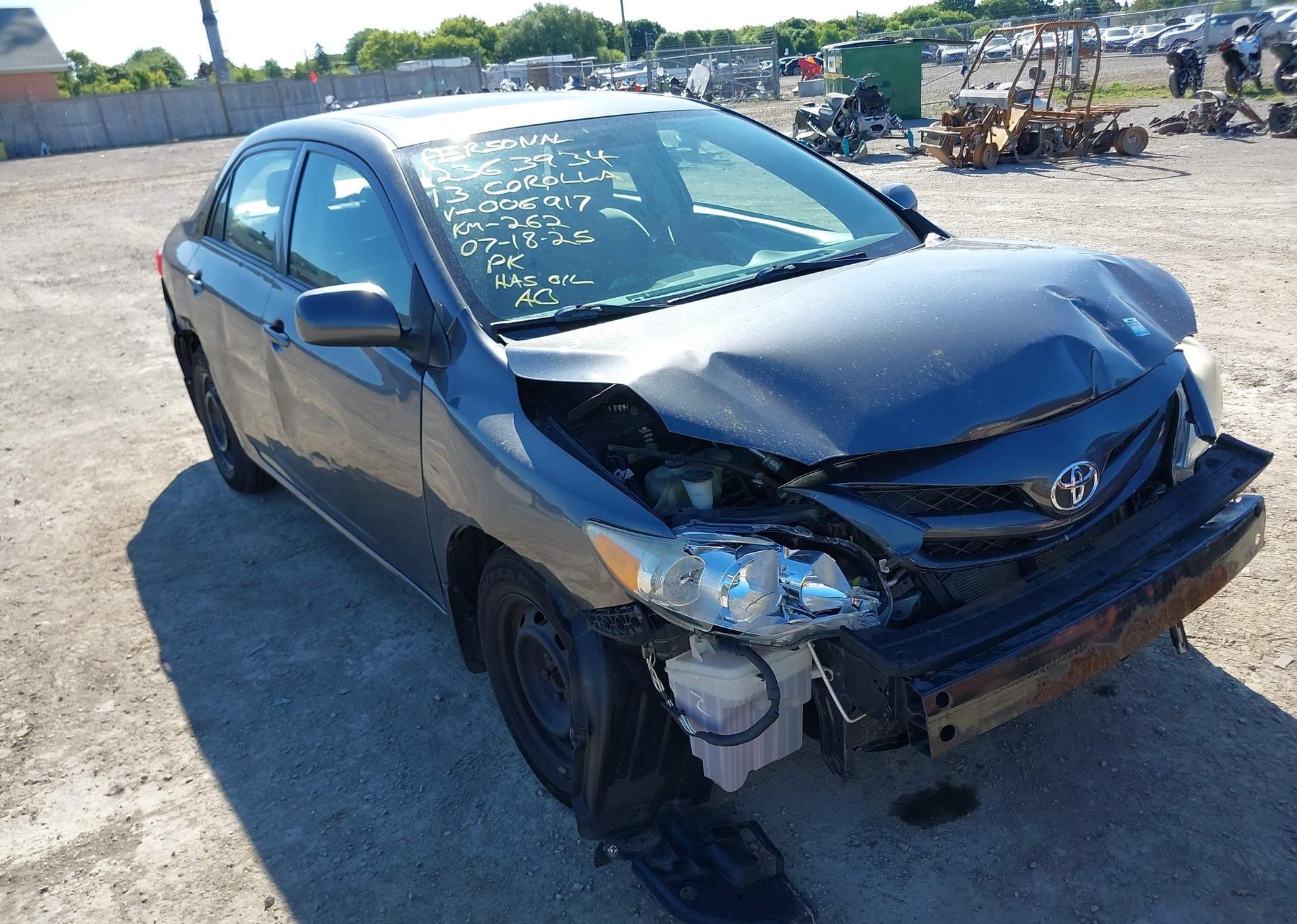 2013 TOYOTA COROLLA S